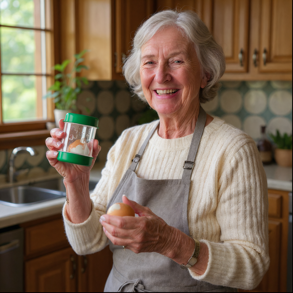 Pelador de huevos duros